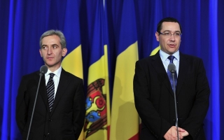 Premierul Leanca si Victor Ponta se intalnesc la Bucuresti. Unde vor pleca oficialii dupa intrevedere