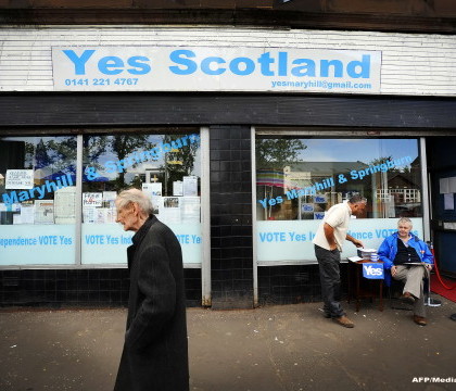 Mai sunt 3 saptamani pana cand Scotia isi decide independenta. Care este cea mai mare teama a scotienilor
