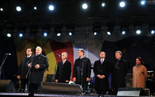"La Vilnius nu am primit un cadou, ci ni s-a recunoscut un merit". Discursurile oficialilor in PMAN
