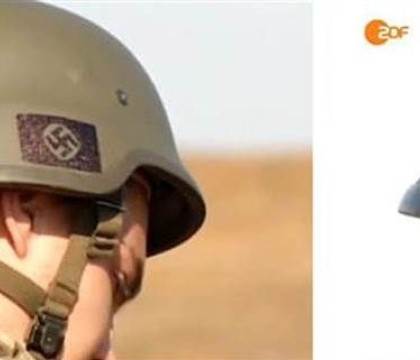Criza in Ucraina. O televiziune germana a difuzat imagini cu soldati ucraineni care purtau simboluri naziste