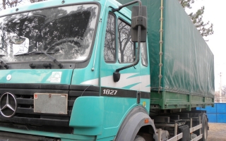 Transportatorii de marfa din Romania protesteaza la Botosani. Ce i-a nemultumit