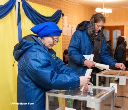 Alegeri in Ucraina. Parisul, Berlinul si Varsovia spera la organizarea alegerilor pe intregul teritoriu al Ucrainei