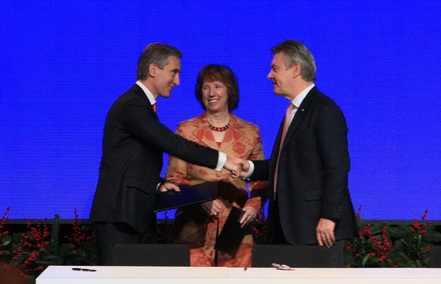 Acordul de Asociere cu UE va fi semnat pana in august 2014. Prognozele oficialilor europeni