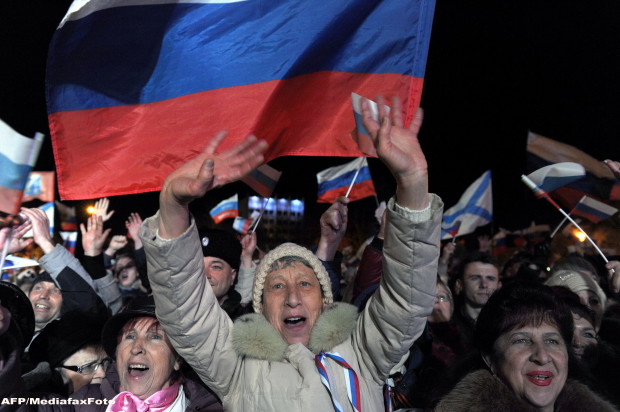Referendum in Crimeea: Parlamentul a votat pentru alipirea la Rusia. Crimeea dizolva unitatile militare ucrainene