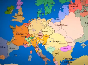 VIDEO. 1.000 de ani de istorie in 3 minute: Cum s-au schimbat granitele europene in ultimul mileniu