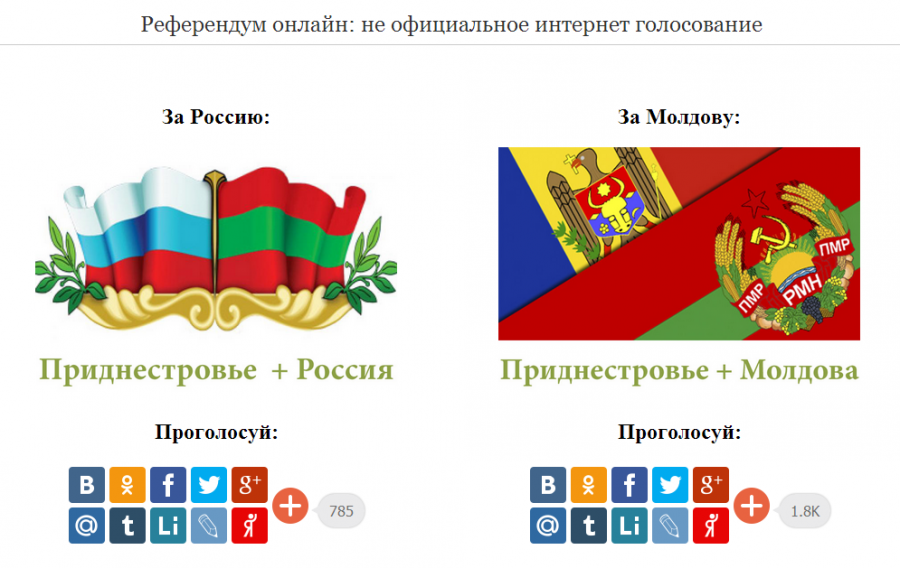 Referendum online in Transnistria. Ce sunt intrebati oamenii