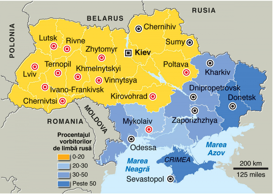 Adevarul: Rusia intentioneaza sa anexeze toate regiunile rusesti din Ucraina, inclusiv Kievul