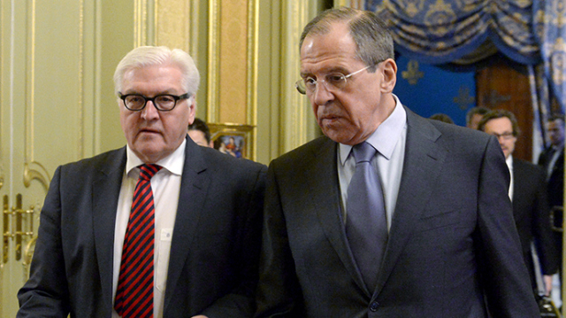 Consultari telefonice privind Ucraina si Transnistria. Ministrul rus si german de externe au analizat criza din regiune