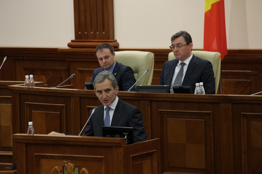 Discursul lui Leanca in cadrul sedintei Parlamentului. Argumentele aduse de premier