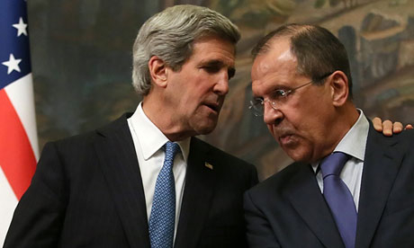 Reuniune Ucraina-Rusia-SUA-UE. Compromisul lui Kerry si Lavrov: Negocieri directe in 10 zile