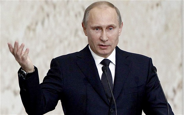 Vladimir Putin ar fi trimis scrisori liderilor din 18 tari, printre care si Republica Moldova. Vezi avertismentul