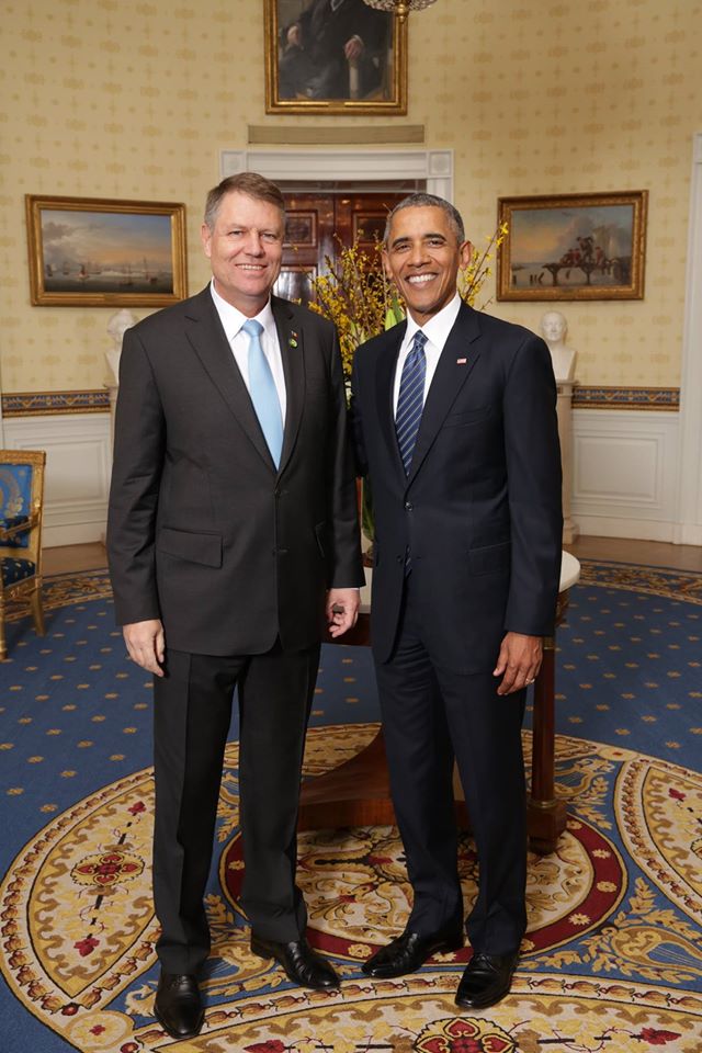 Klaus Iohannis s-a intalnit cu Barack Obama, la Casa Alba. Discursul sustinut de presedintele roman despre securitate