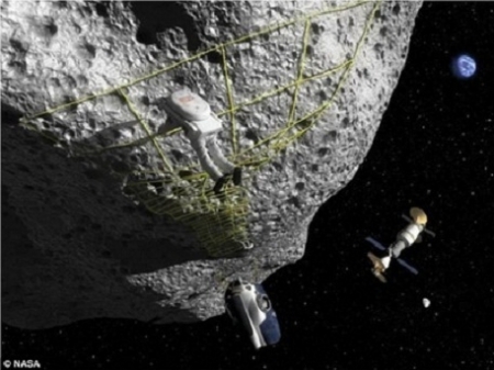 PLANURILE indraznete ale NASA: Cum se captureaza un asteroid pentru a-l transforma intr-o statie spatiala