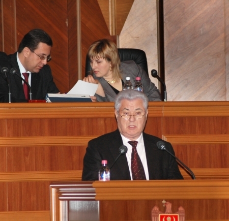 Voronin: Guvernarea a tainuit crima de la Falesti si a falsificat probele