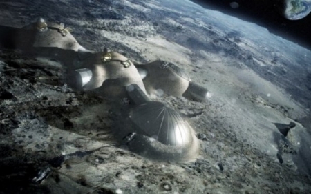 O companie britanica a dezvaluit planurile de construire a unor cladiri pe Luna