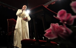 Slujba de Inviere de la Vatican. Papa Francisc a oficiat o ceremonie simpla si mai scurta