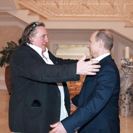 Depardieu despre Putin: Este ca Ioan Paul al II-lea sau Francois Mitterrand