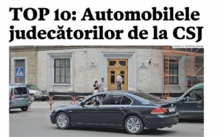 ZdG: Mihai Poalelungi, in topul judecatorilor de la CSJ cu cele mai multe si mai luxoase automobile