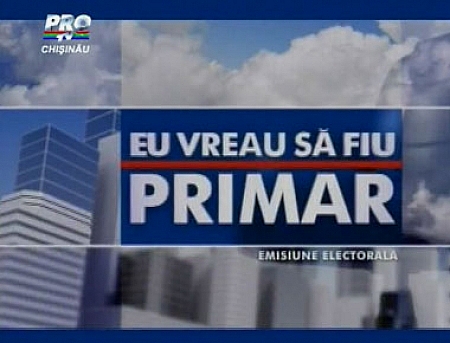 Maia Laguta si Valentin Crilov invitati la "Eu vreau sa fiu primar"