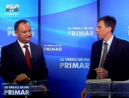 Chirtoaca: Daca nu eram candidati, discutam altfel! Dodon: Am foarte mari dubii
