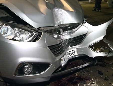 VIDEO. REVELION cu GHINION. Masina ministrului Bumacov a fost facuta ZOB