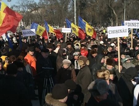 VIDEO. CACD continua PROTESTELE. VEZI cine s-a strecurat printre manifestanti