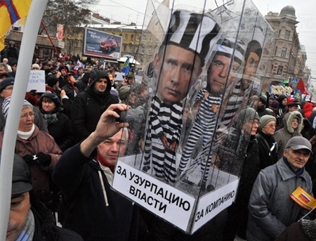 "Putin elibereaza scena! KGB afara!". Care sunt REVENDICARILE opozitiei ruse