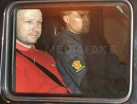 Anders Behring Breivik ramane in detentie preventiva
