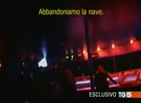VIDEO. Imagini scandaloase de pe Costa Concordia: Schettino nu se grabea sa-si salveze pasagerii! 