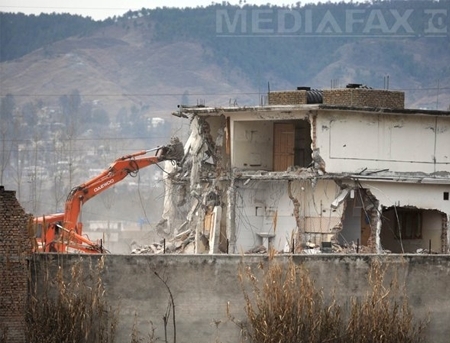 FOTO. Vila lui ben Laden din Abbottabad a fost DEMOLATA. AFLA de ce