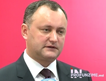 VIDEO. Dodon: Cei din AIE sa declare ca alianta NU EXISTA OFICIAL. Vom veni cu alte candidaturi