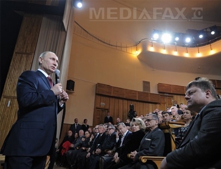 Presedintele Comisiei Electorale din Rusia: Putin este ALES presedinte din primul tur!