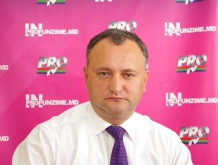Igor Dodon il va cunoaste LUNI pe candidatul AIE