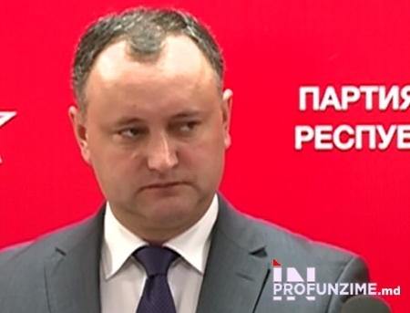 Dodon nu e sigur si vrea sa mai aiba o discutie cu Timofti MAINE