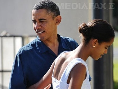 Una dintre fiicele lui Barack Obama, in vacanta in Mexic, dar nu a fost afectata de cutremur