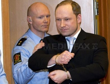 Anders Breivik planuia sa il asasineze pe Obama la ceremonia premiilor Nobel din 2009