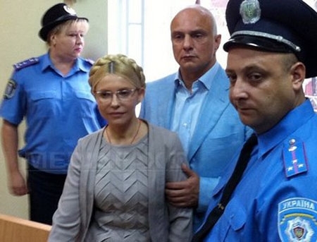 Iulia Timosenko a fost batuta la inchisoare