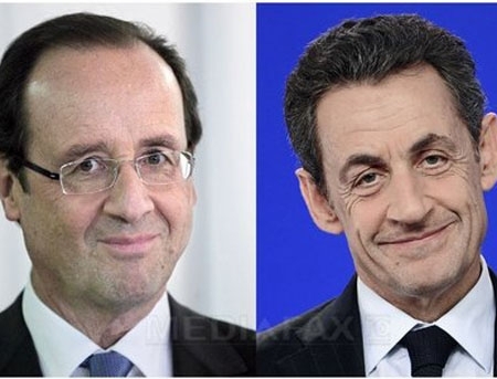 Lupta stransa pentru Presedintia Frantei: Hollande pierde un punct in fata lui Sarkozy inaintea turului doi al alegerilor