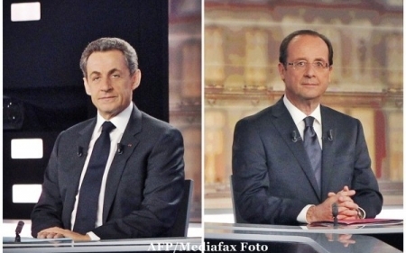 Sondaje: Distanta dintre Francois Hollande si Nicolas Sarkozy s-a redus la patru procente