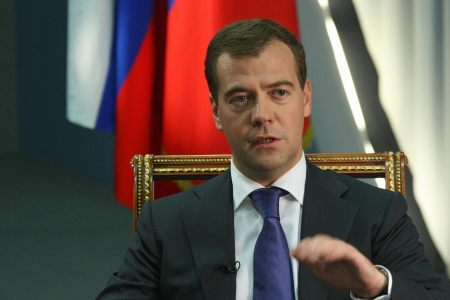 Premierul rus Dmitri Medvedev ii avertizeaza pe occidentali contra unor razboaie "pripite"