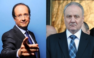 POZA ZILEI. Hollande: Putini ma cunosc, dar am fost ales! Timofti: Fugi de-aici, cocosule!