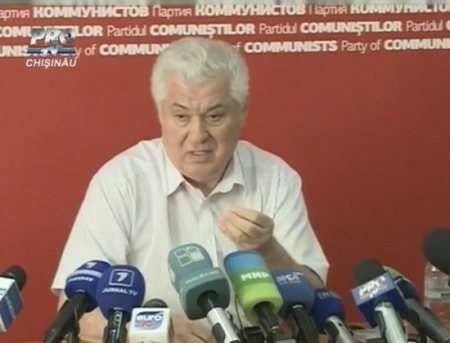 VIDEO. Voronin: PCRM s-a dezamagit de ideea integrarii europene. UE este in criza!