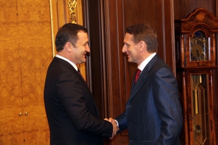 Filat, la Moscova. Nariskin: Pentru noi Republica Moldova este un partener egal si respectat