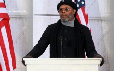 Samuel L. Jackson, sustinator al lui Obama, le spune alegatorilor americani: "Treziti-va dracului! "