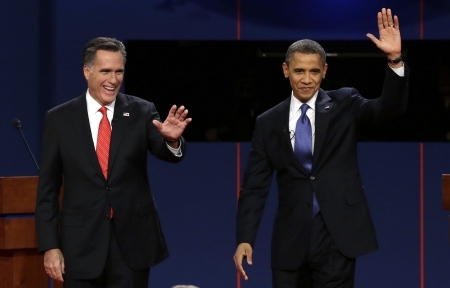 VIDEO. Barack Obama, in direct la TV: Iubito, vreau sa-ti urez o aniversare fericita! Reactia lui Mitt Romney