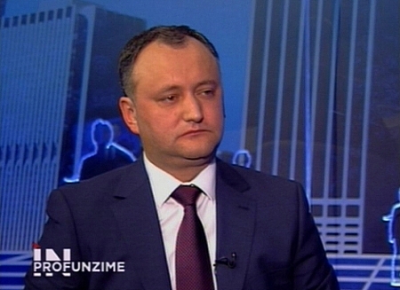 IGOR DODON vine luni la emisiunea "In PROfunzime"