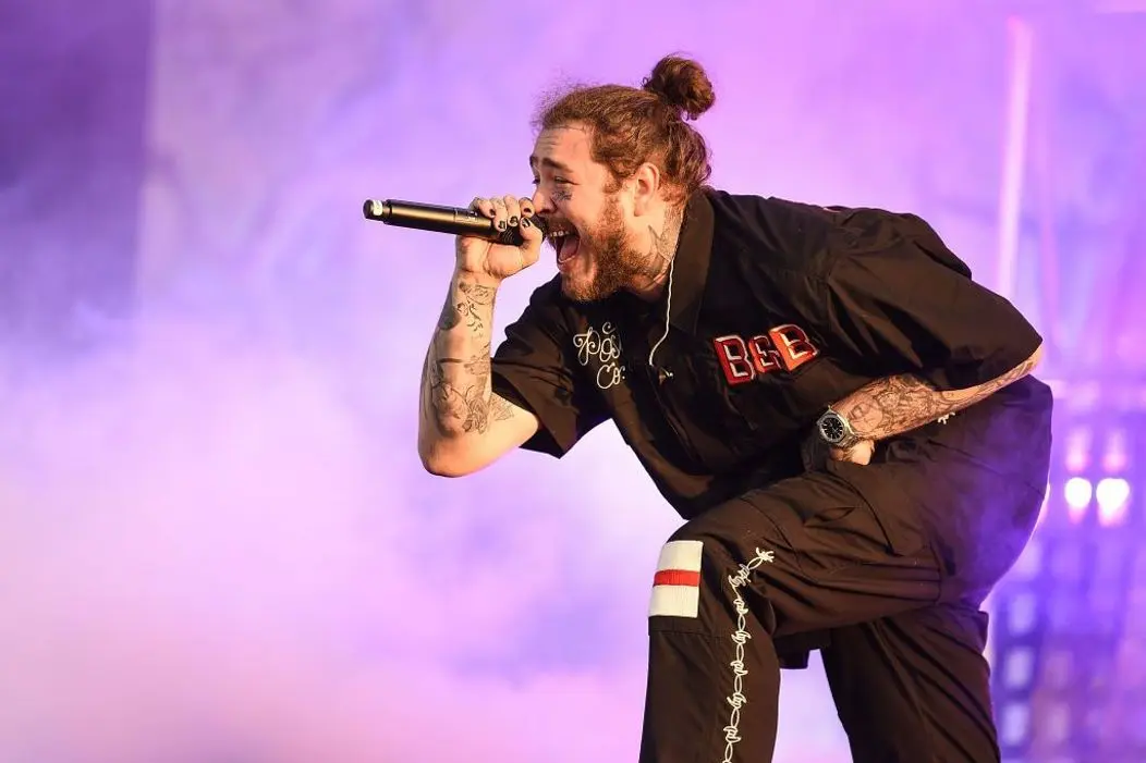 Post Malone înainte să slăbească