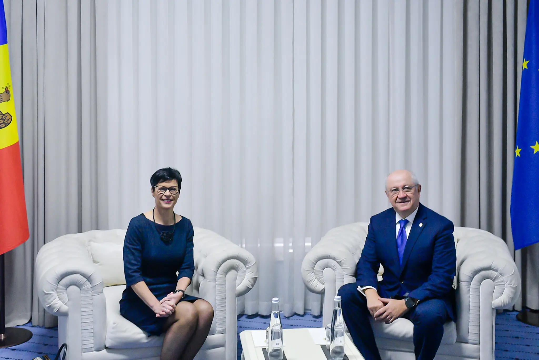 Marta Kos și Alexandru Munteanu