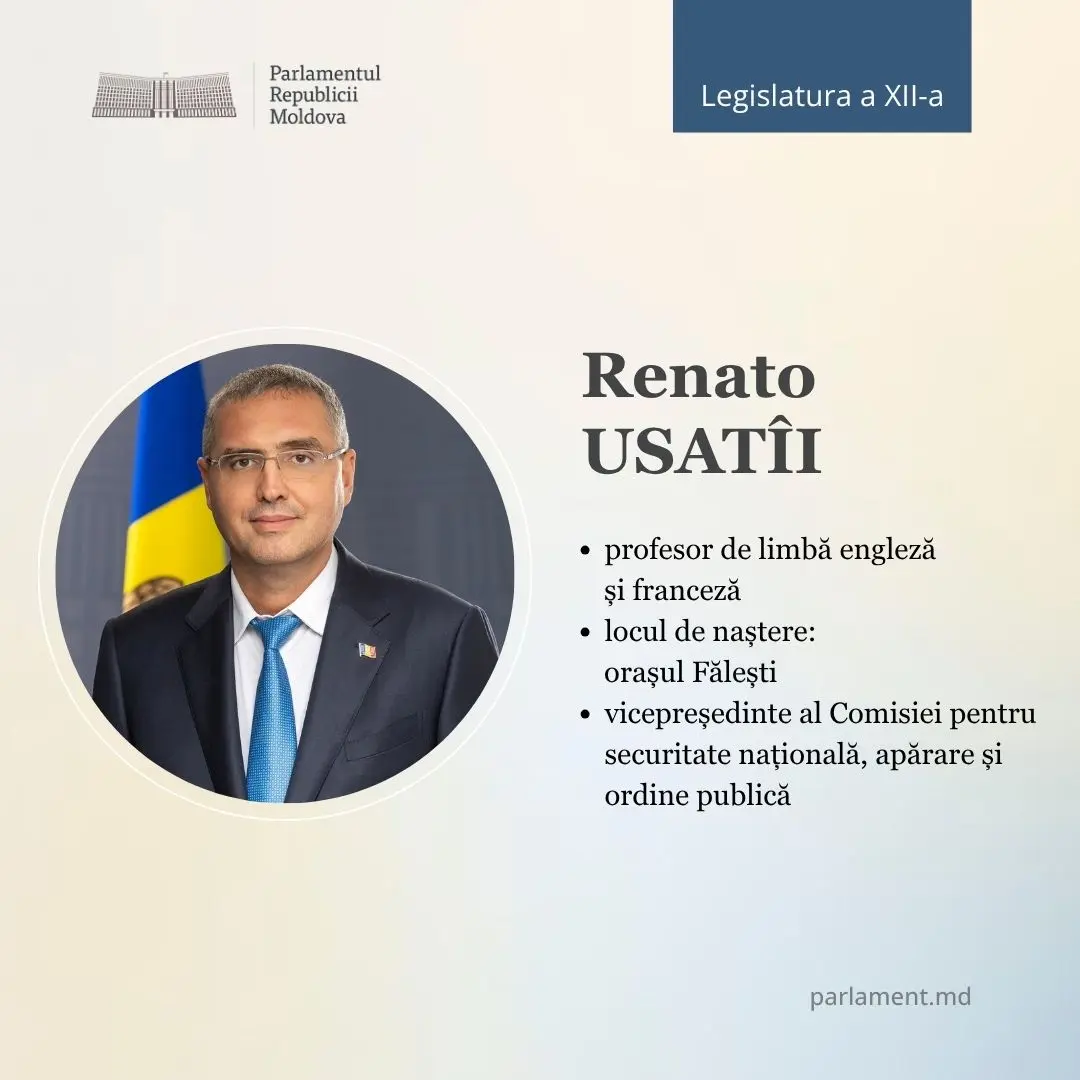 Informații despre Renato Usatîi