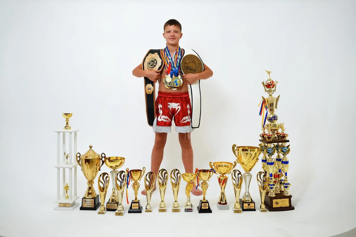 Valentin Motreac, luptător.